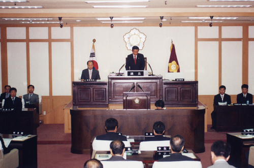 제124회 제1차정례회 본회의 계회식(2004.6.21)