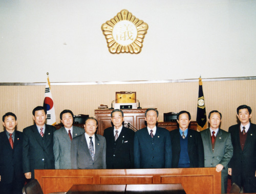 구리시의회 방문(2002.11.21)