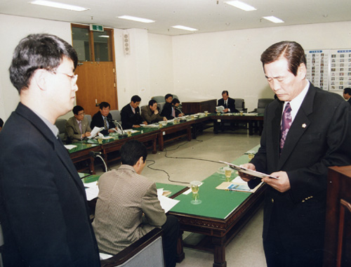 4월 전의원 간담회(2003.4.11)