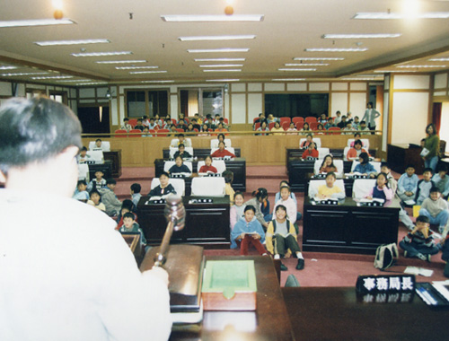 강북초등학교 모의의회(2002.10.23)