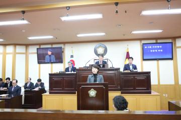 제213회 임시회 5분자유발언(장윤영의원)