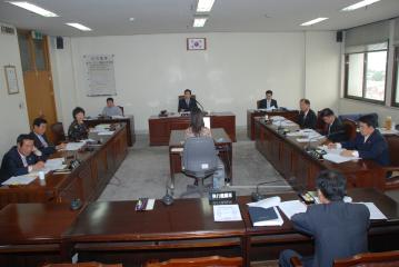 행정자치위원회 회의장면